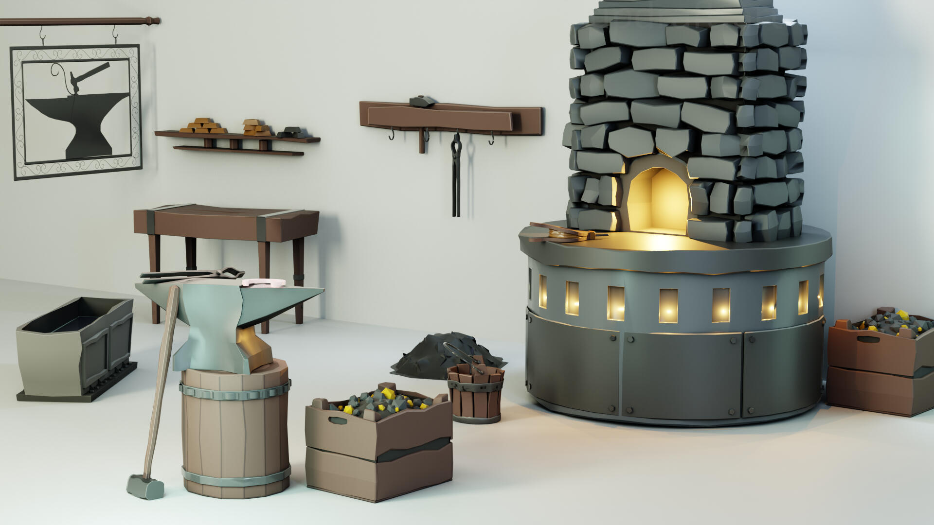Stylized Artisan Forge Kit